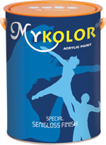Sơn Mykolor Semigloss Finish 18Lit